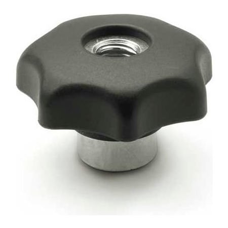 J.W. Winco J.W. Winco GN6336.3 Hand Knob, 26"(1.02), 8.4"(.33), M8 x 1.25 6336.3-40-M8